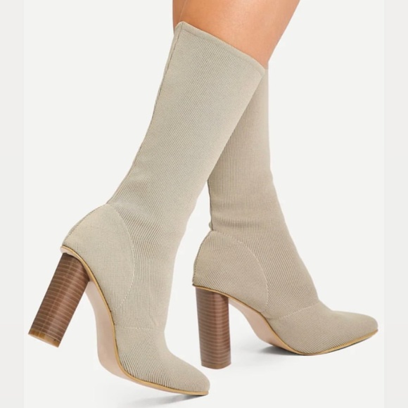 SHEIN Shoes Sock Boots Poshmark